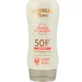 Hawaiian Tropic 180 ml SPF 50 Satijnbescherming Zonnelotion van