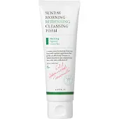 Axis-Y Sunday Morning Refreshing Cleansing Foam 120 ml Make-up verwijderaar en reiniger