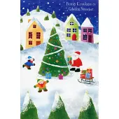 Benza Dubbele Kerstkaarten Assorti 4 - 30 stuks