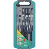 Wolfcraft Set decoupeerzaagbladen | 10-delig | T-schacht | 1 set - 8630000