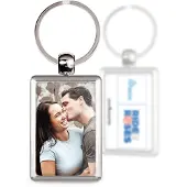 Yoursurprise Sleutelhanger met foto - Rechthoek