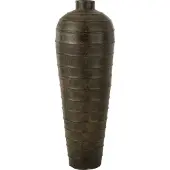 J-Line vaas Isabel - cement - bruin - medium - 103 cm hoog