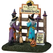 Lemax Brooms To Go 11x12x12 cm Halloween