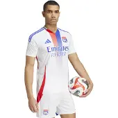 Adidas Tricot 'Olympique Lyonnais 24/25 Home' blauw / rood / wit
