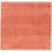 Cawö Gezichtsdoekje Noblesse Uni Brick (Set van 6)