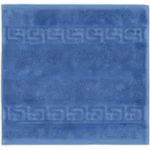 Cawö Gezichtsdoekje Noblesse Uni Saphir (Set van 6)