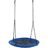 Swing King Swingking Schommel Rechthoekig Blauwe Canvas Ø98cm