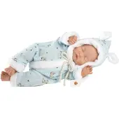 Llorens pop newborn slapende baby jongen - 32 cm