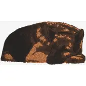 Esschert Design - Deurmat - Kokosmat - Slapende Herdershond Waakhond