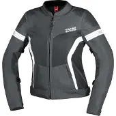 IXS Trigonis-Air Dames Grijs Textiele Motorjas Maat L
