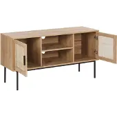Beliani PASCO - TV-kast-Lichte houtkleur-Vezelplaat