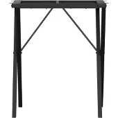 vidaXL Eettafelpoten X-frame 60x40x73 cm staal
