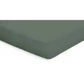 Eleganzzz Topper Hoeslaken Katoen Perkal - grenat green 160x200cm