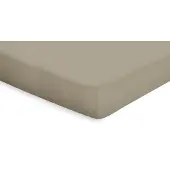 Eleganzzz Topper Hoeslaken Katoen Perkal - zand 140x200cm