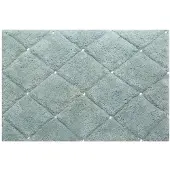 Eurofirany Chic 2 Badkamermat Geometrisch Mintgroen 60x90 cm Katoen
