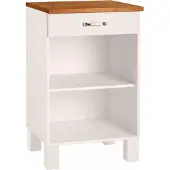 Loft 24 Alby-Kast-60cm - Wit/Honing