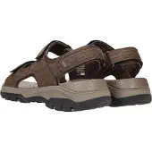 SKECHERS Skechersvoor mannen. 204105 Tresmen Sandalen - Bruin Garo (47.5), 1 tot 3 cm, Klittenband, Casual, Buiten