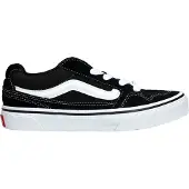 Vans Youth Caldrone Suede Mesh Black White-Schoenmaat 38