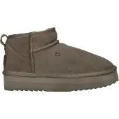 Warmbat Pantoffels Durack Plateau DRC371032 Moss Groen-41 maat 41