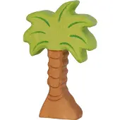 Holztiger Figurine - - 80231 - Palmier Petit - Massief Hout - Handgemaakt - Afmetingen 19x2,8x29,5cm