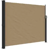 vidaXL Windscherm intrekbaar 170x300 cm taupe