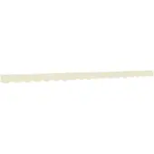 vidaXL Vervangingsdoek voor luifelrok gestreept 430x20 cm crèmekleurig