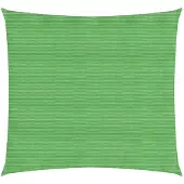 vidaXL Zonnezeil 160 g/m² 4,5x4,5 m HDPE lichtgroen