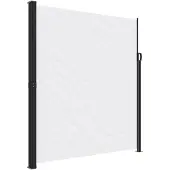 vidaXL Windscherm uittrekbaar 220x300 cm wit