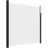 vidaXL Windscherm uittrekbaar 200x300 cm wit