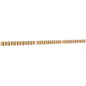 vidaXL Vervangingsdoek voor luifelrok gestreept 480x20 cm geel en grijs