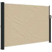 vidaXL Windscherm uittrekbaar 140x300 cm beige