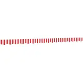 vidaXL Vervangingsdoek voor luifelrok gestreept 380x20 cm rood en wit