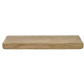 Hoyz wandplank sleek 118cm massief mango zandkleur