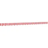vidaXL Vervangingsdoek voor luifelrok gestreept 4,5 m rood en wit