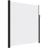 vidaXL Windscherm uittrekbaar 220x500 cm wit