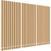 vidaXL Vervangingsdoek voor luifel 430x295 cm polyester oranje en zwart