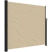 vidaXL Windscherm uittrekbaar 180x500 cm beige