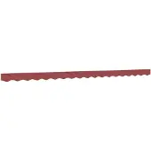 vidaXL Vervangingsdoek voor luifelrok gestreept 430x20 cm bordeauxrood
