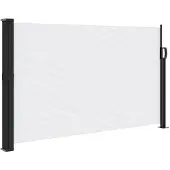 vidaXL Windscherm uittrekbaar 120x600 cm wit