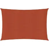vidaXL Zonnezeil 160 g/m² 5x7 m HDPE terracottakleurig