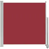 vidaXL - Tuinscherm - uittrekbaar - 160x300 - cm - rood