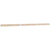 vidaXL Vervangingsdoek voor luifelrok gestreept 580x20 cm meerkleurig