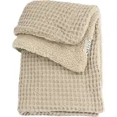 Meyco Baby Waffle Tog 2.0 75x100 Cm Minicrib Blanket Beige Kinderen