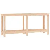 vidaXL Werkbank 180x50x80 cm massief grenenhout