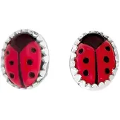Lucardi Sieraden rood / zwart / zilver