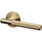 Buster + Punch Deurklink Linear Pattern | Brass
