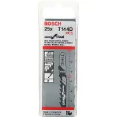 Bosch Decoupeerzaagblad T144D Speed Wood 25x - 2608633625