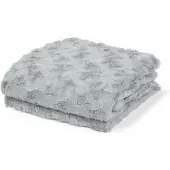 Dutch decor - LUGGA - Plaid 130x180 cm - mist grijs - Deken