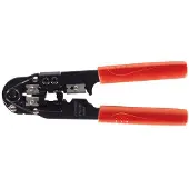 Velleman Krimptang - 8P8C (RJ45) modulaire connector - Multifunctioneel - Oranje