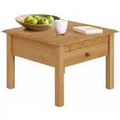 Loft 24 Laura-Salontafel - 1-lade - Grenen